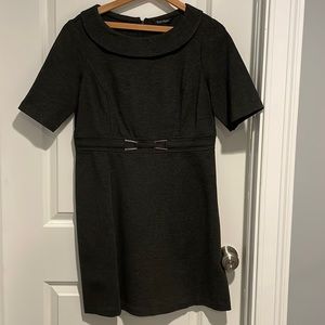WHBM heather grey Work dress